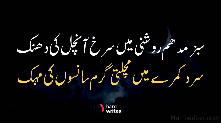 deep poetry in urdu text
