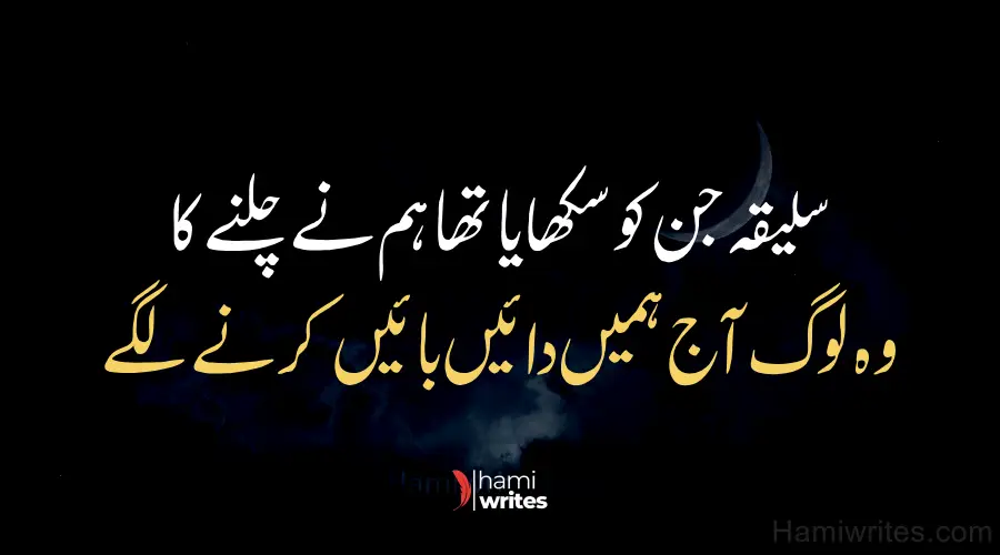Best Attitude Poetry in Urdu
