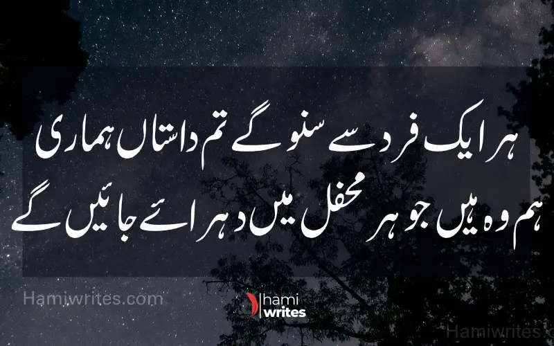 Best Attitude Poetry in Urdu