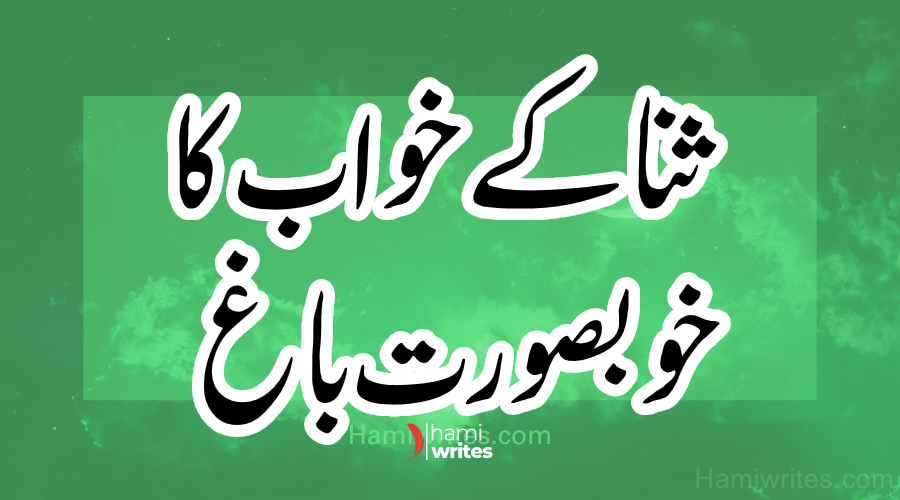 The Beautiful Garden of Sana’s Dream by HamiWrites | Kids Story in Urdu